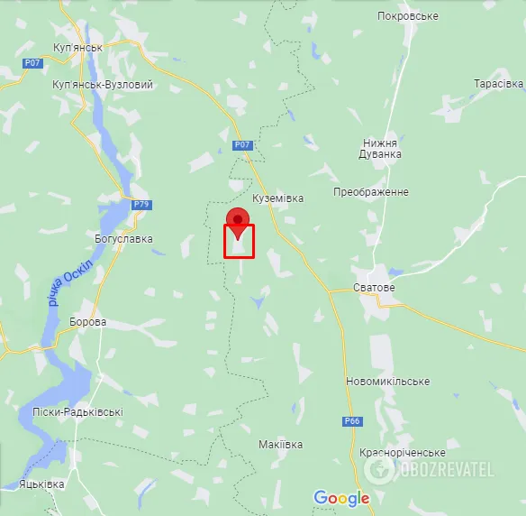 Стельмахівка на карті