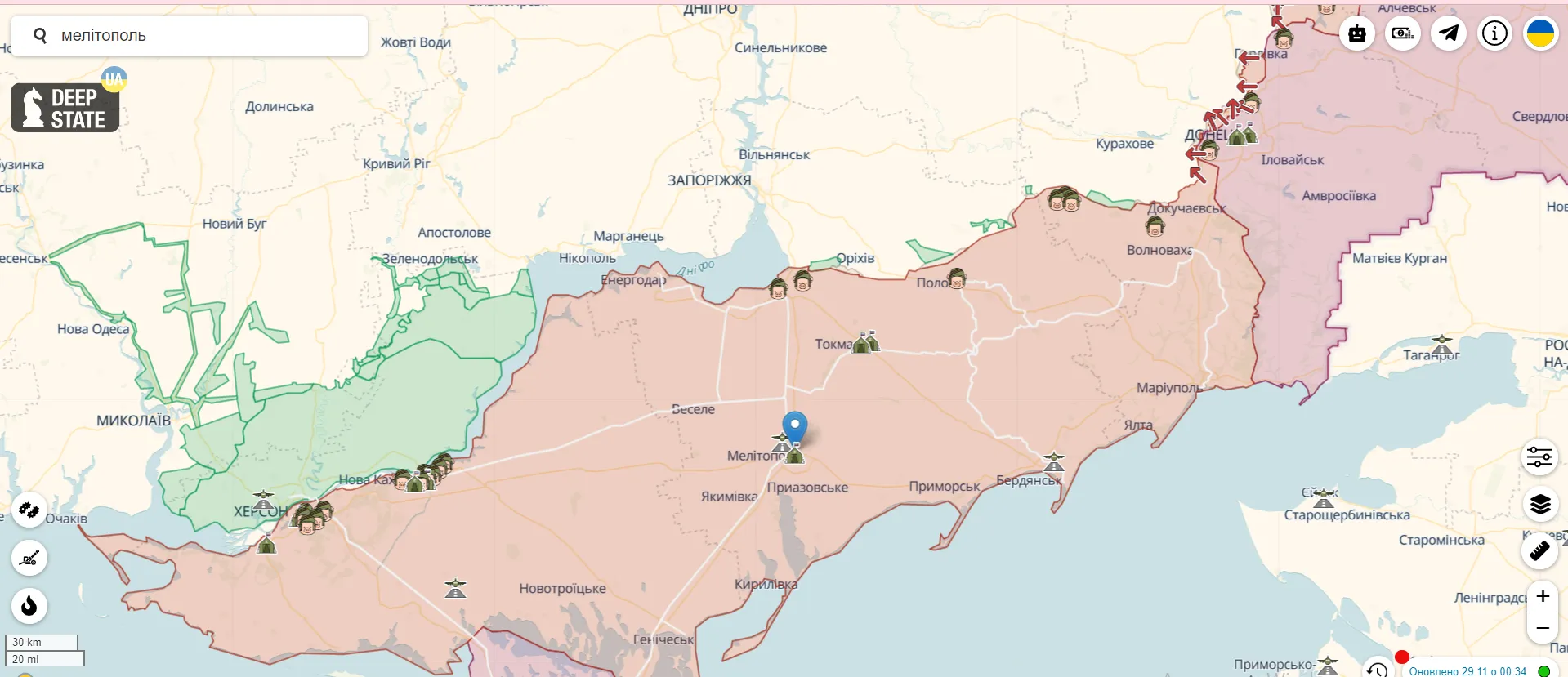 ’’Ми тебе бачимо’’: партизани зробили натяк гауляйтеру Балицькому. Фото