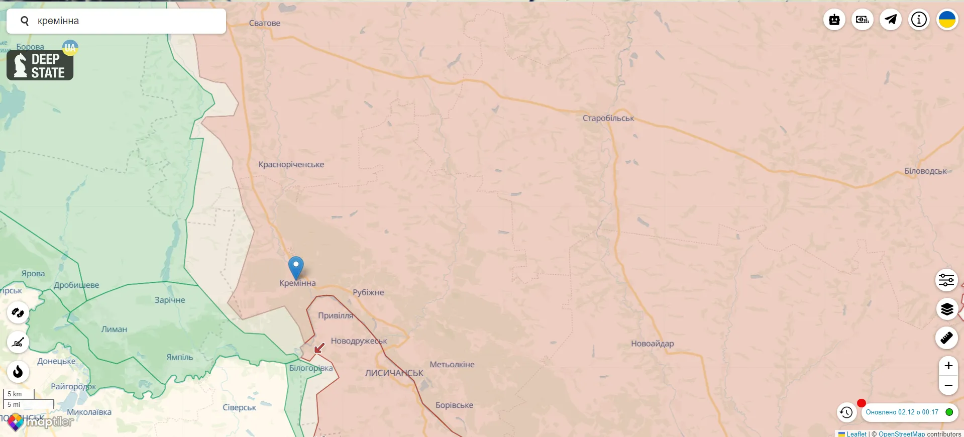 Окупанти розуміють, що Кремінну їм не втримати, Рубіжне звідти зовсім поруч, – Гайдай dqxikeidqxitkant