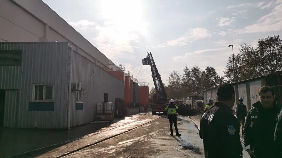 Взорвалась нефтяная цистерна