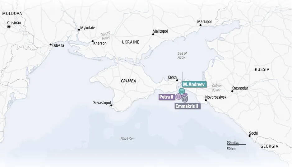 Суда на карте