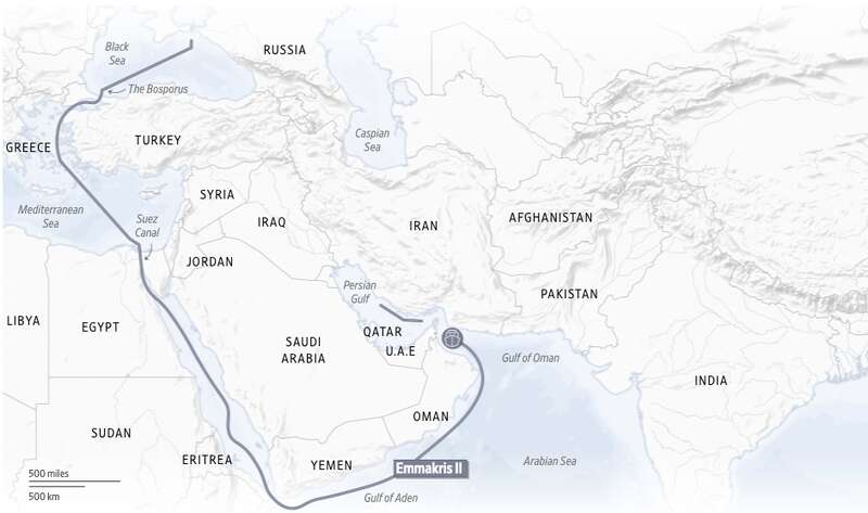 Маршрут Emmakris II.