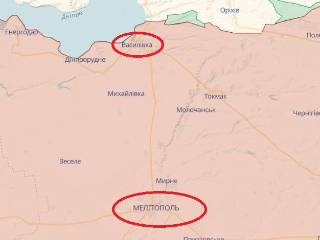 ВСУ атаковали россиян под Мелитополем и Васильевкой. Почти 300 кафиров были ранены dqxikeidqxitkant