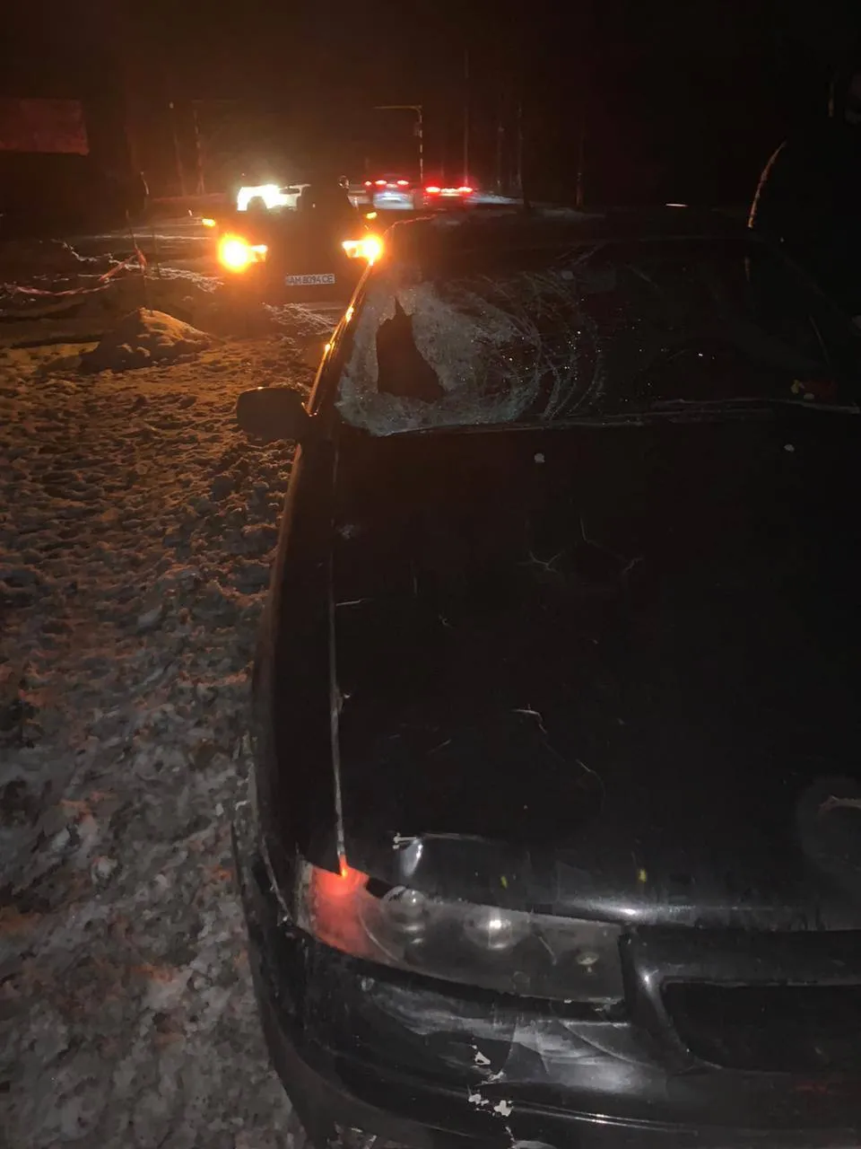 На Київщині легковик на неосвітленій ділянці дороги збив на смерть пішохода. Фото dqxikeidqxiqqeant