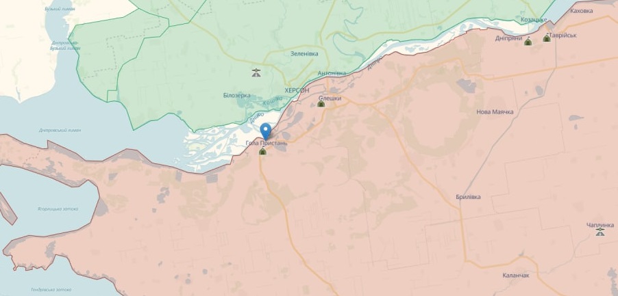 У Голій Пристані Херсонської області пролунали вибухи dqxikeidqxitkant