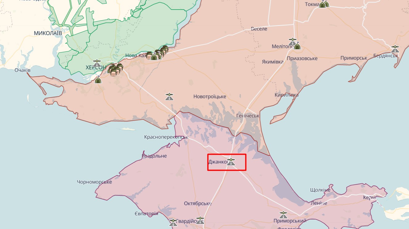 В окупованому Джанкої пролунали вибухи dqxikeidqxitkant