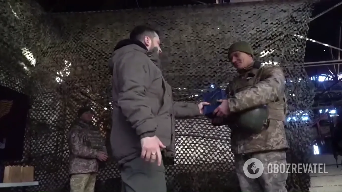 Зеленський у День ЗСУ відвідав схід України