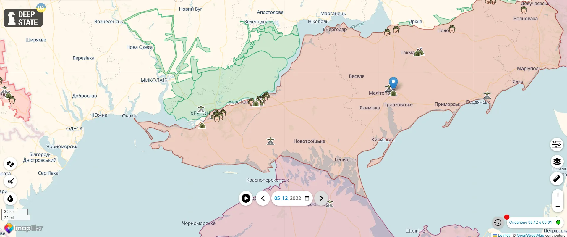 Оккупанты превращают институт садоводства в Мелитополе в военную базу: СМИ раскрыли детали