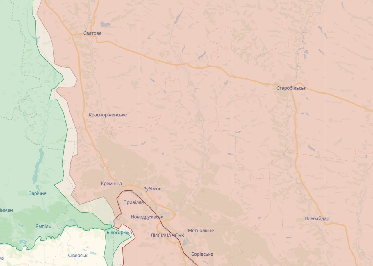 ЗСУ зберігають вогневий контроль над трасою Сватово – Кремінна, але окупанти задумали контрнаступ, – Гайдай dqxikeidqxiqqeant