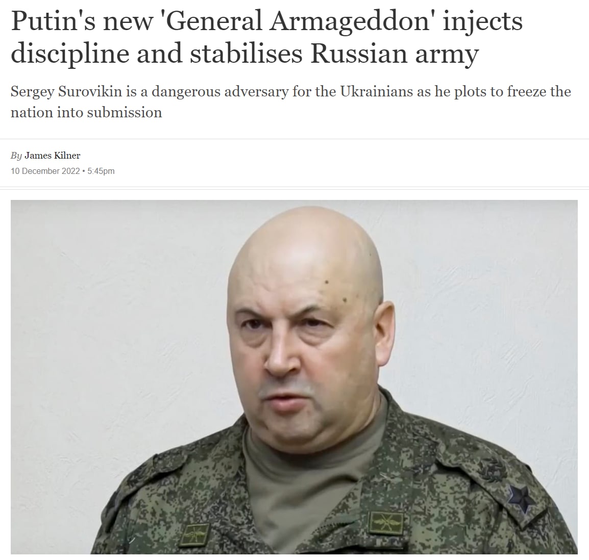 Сергій Суровікін – генерал Армагеддон dqxikeidqxitkant
