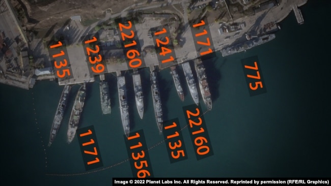 Супутникові знімки Planet Labs, Севастопольська бухта, 09 листопада 2022 року dqxikeidqxitkant