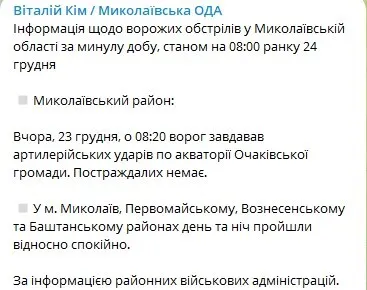 Окупанти обстріляли Сумщину, Харківщину і Миколаївщину: деталі
