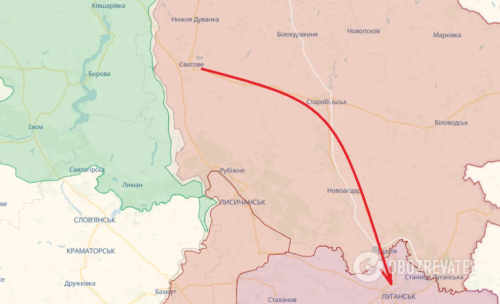 Окупаційна ’’адміністрація’’ зі Сватового поїхала на Луганськ dqxikeidqxitkant