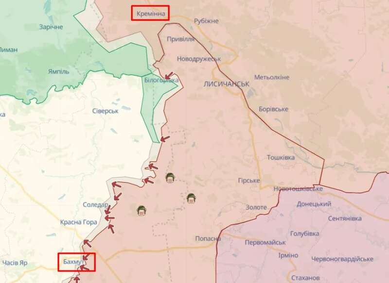 Під Бахмутом знищили понад 170 окупантів за добу: ще 200 поранено dqxikeidqxiqqeant
