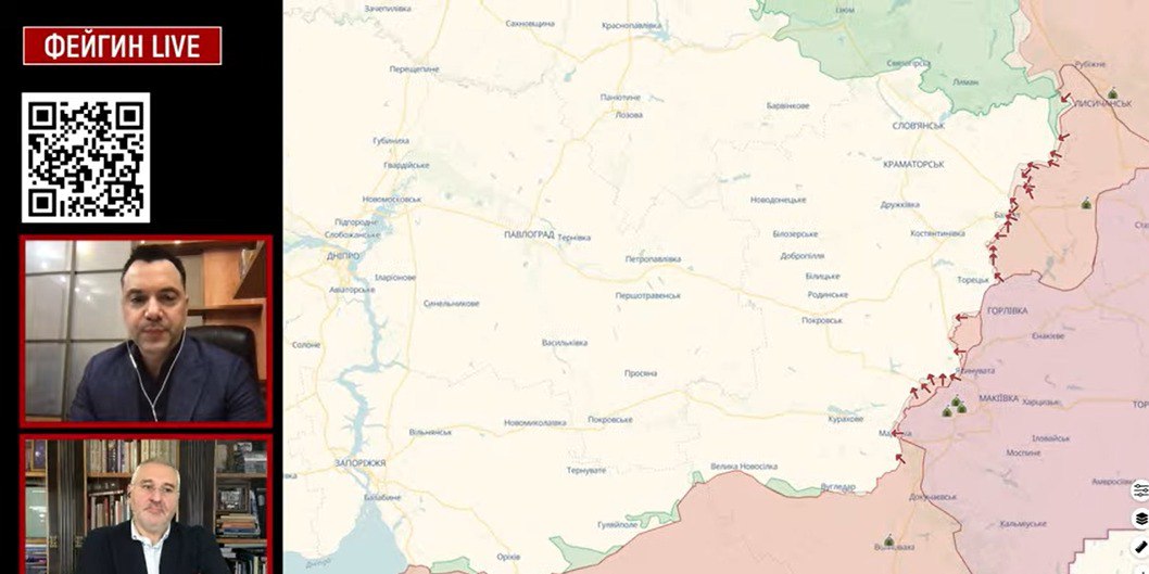 Арестович розповів про ситуацію на фронті dqxikeidqxitkant