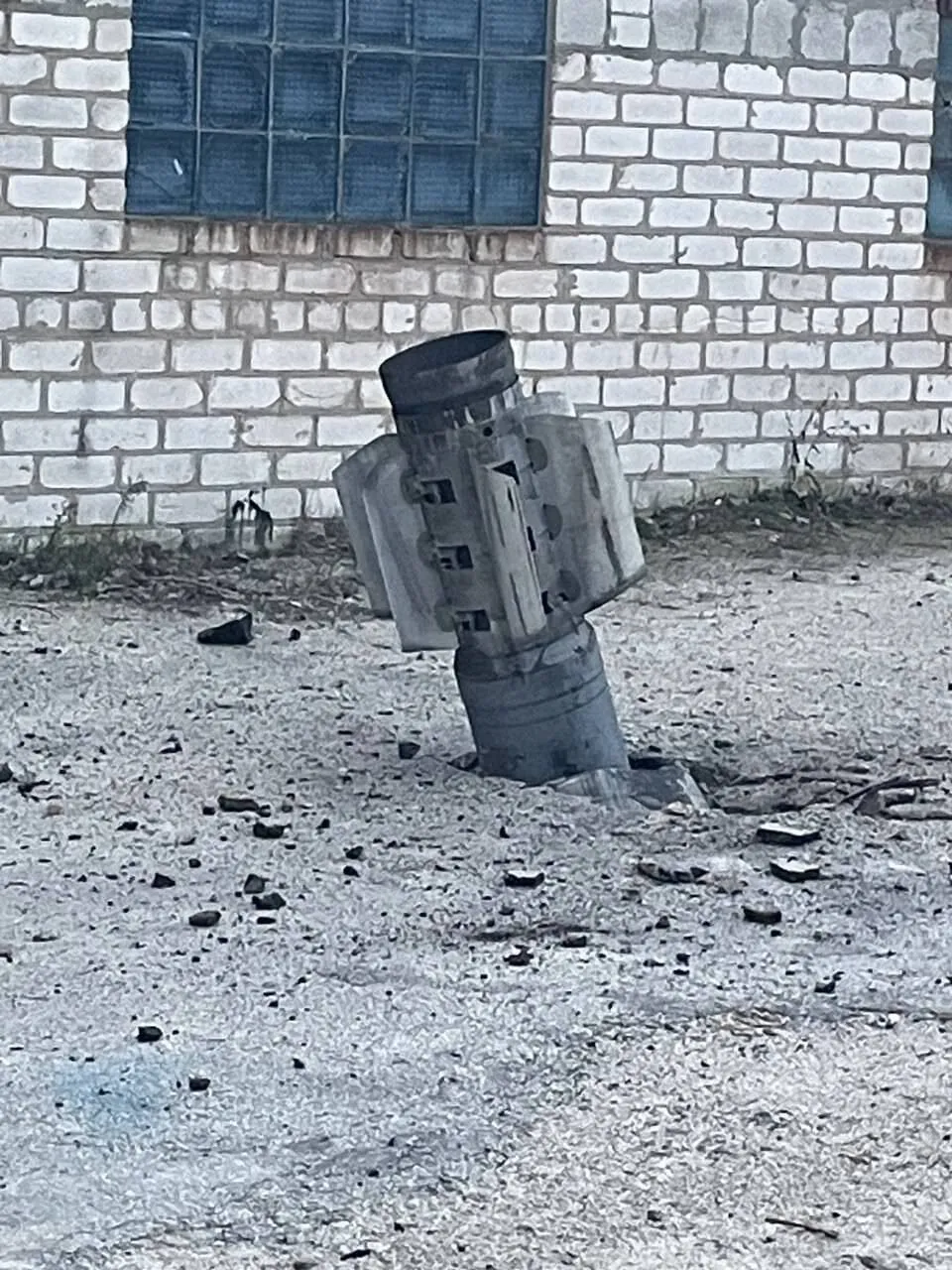 Вражеский обстрел окрестностей Запорожья