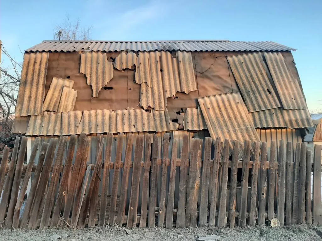 Поврежденный дом