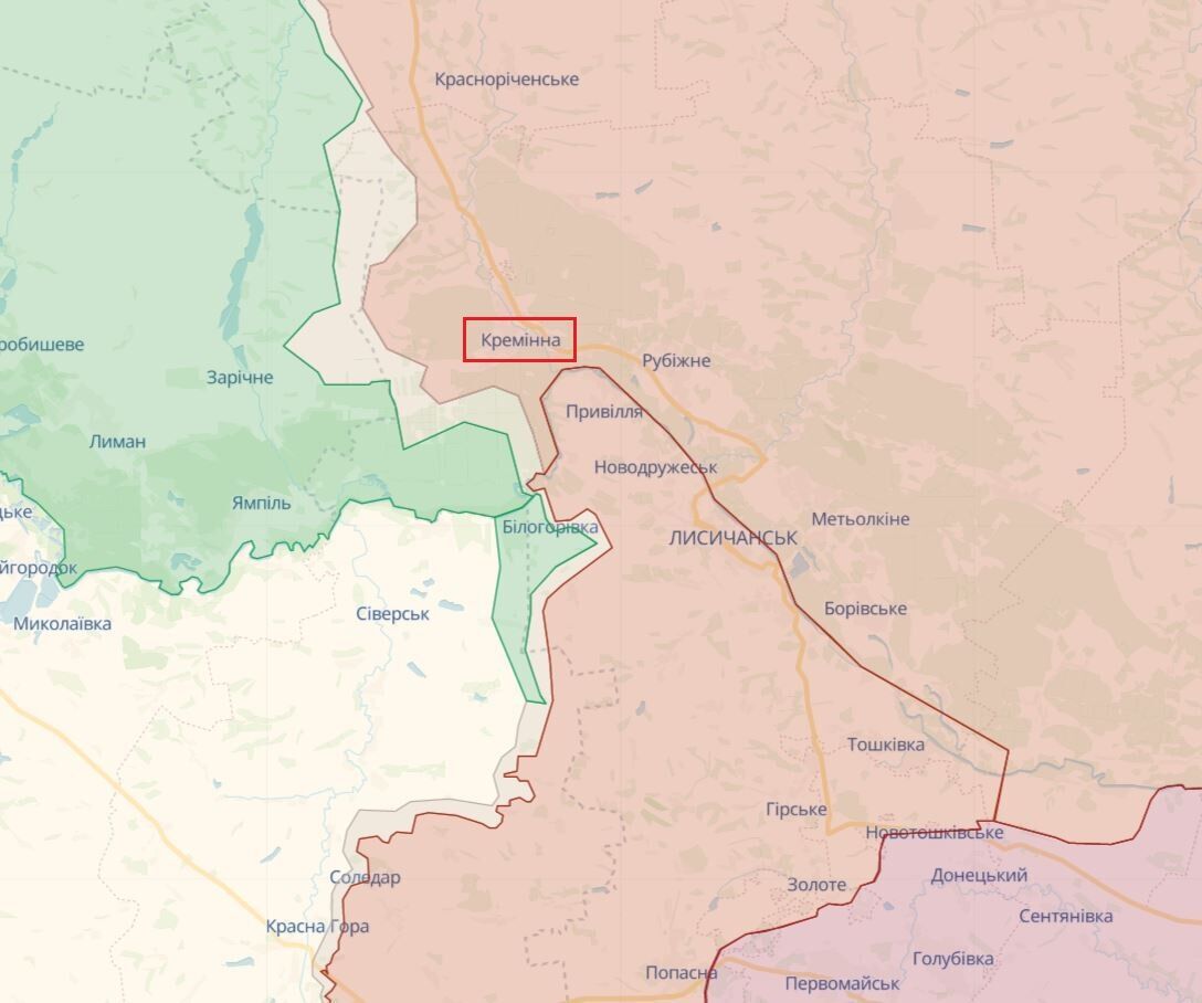 Возле Кременной идут тяжелые бои, враг там понемногу проседает, – Гайдай dqxikeidqxitkant