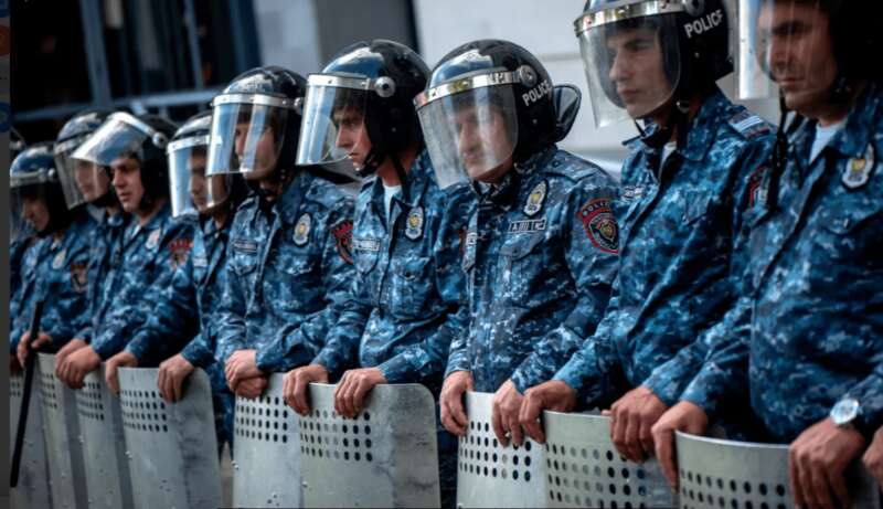 армения Гюмри, город Гюмри протесты в Гюмри, полиция армения, полиция Гюмри