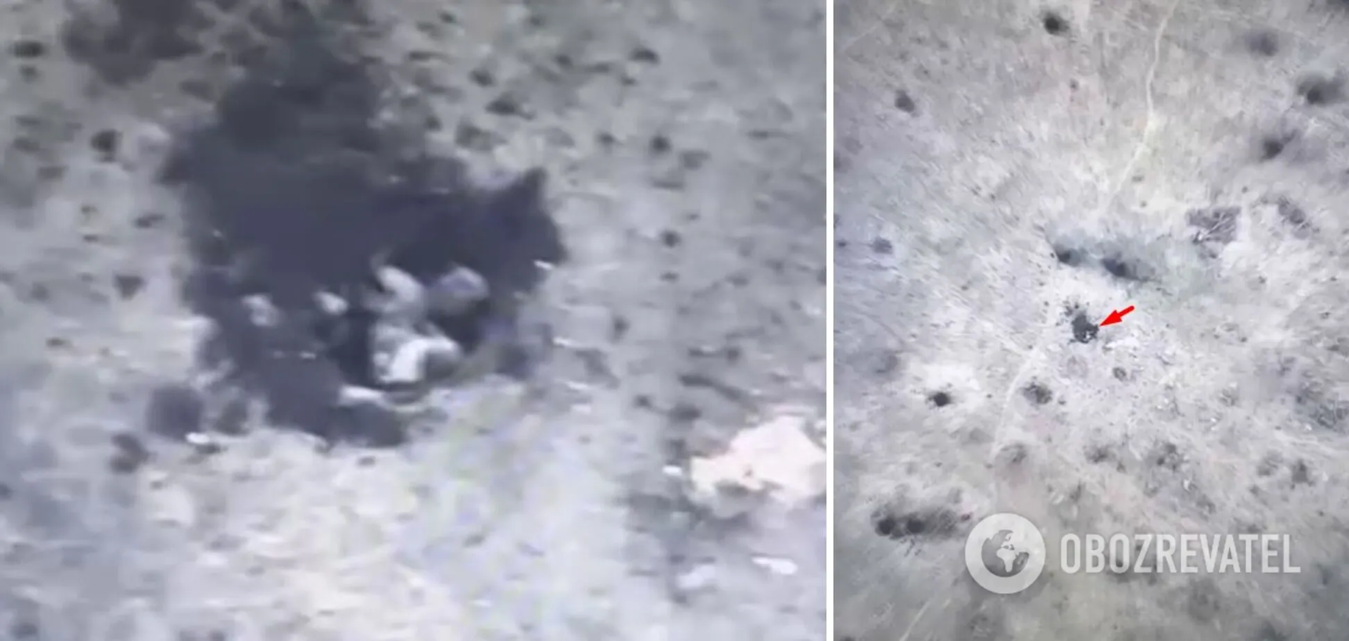 Аэроразведчик ’’Мадяр’’ показал ’’охоту’’ на оккупантов возле неподалеку от Соледара. Видео