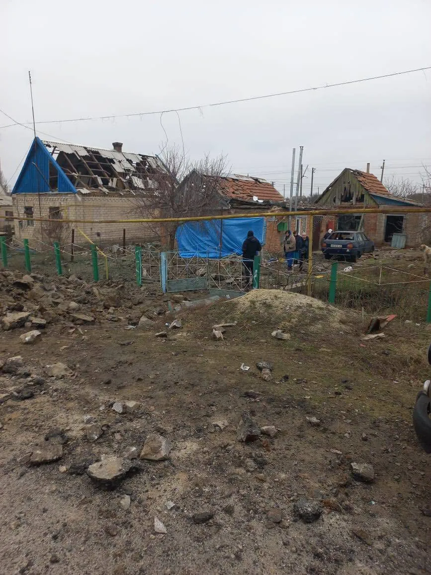 Окупанти вдарили по Запорізькій області ракетами С-300, пошкоджено 10 будинків. Фото