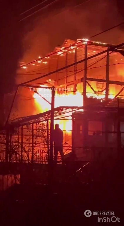 Пожар в Одесском районе вечером в воскресенье, 22 января dqxikeidqxiqqeant