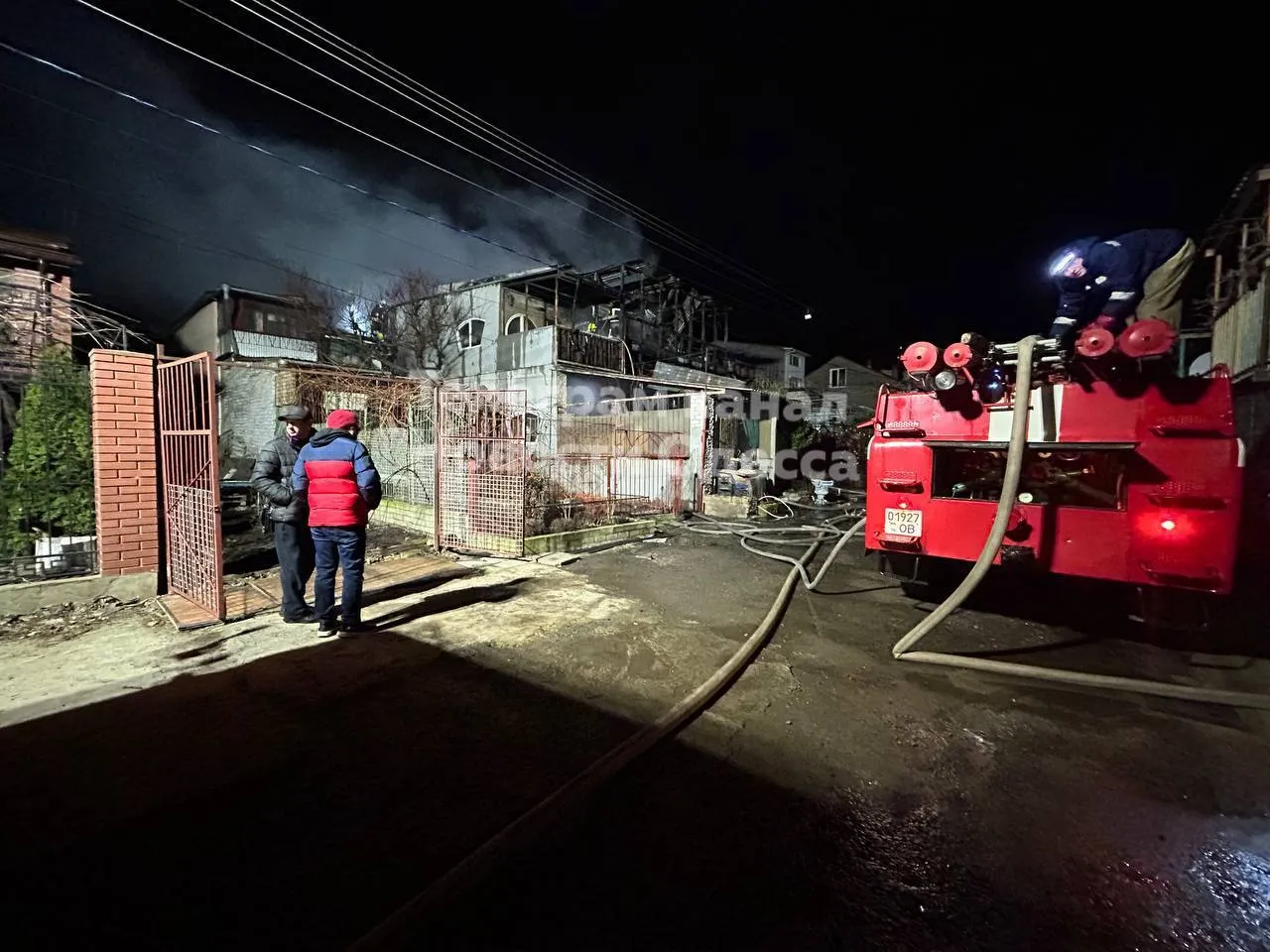 Будинок після пожежі