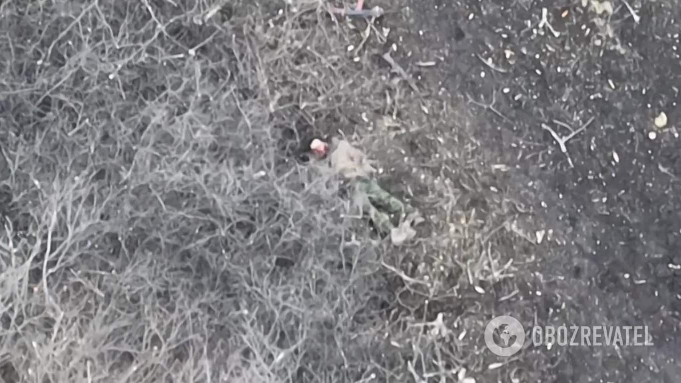 Ликвидированный солдат страны-агрессора