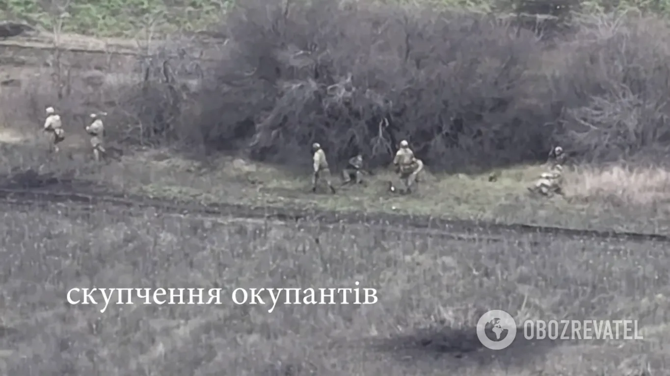 Російські окупанти під Бахмутом dqxikeidqxitkant