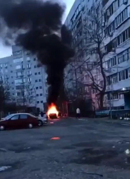 В Енергодарі підірвали авто місцевого колаборанта, зрадника ліквідовано: окупанти заявили про "теракт". Фото і відео dqxikeidqxitkant