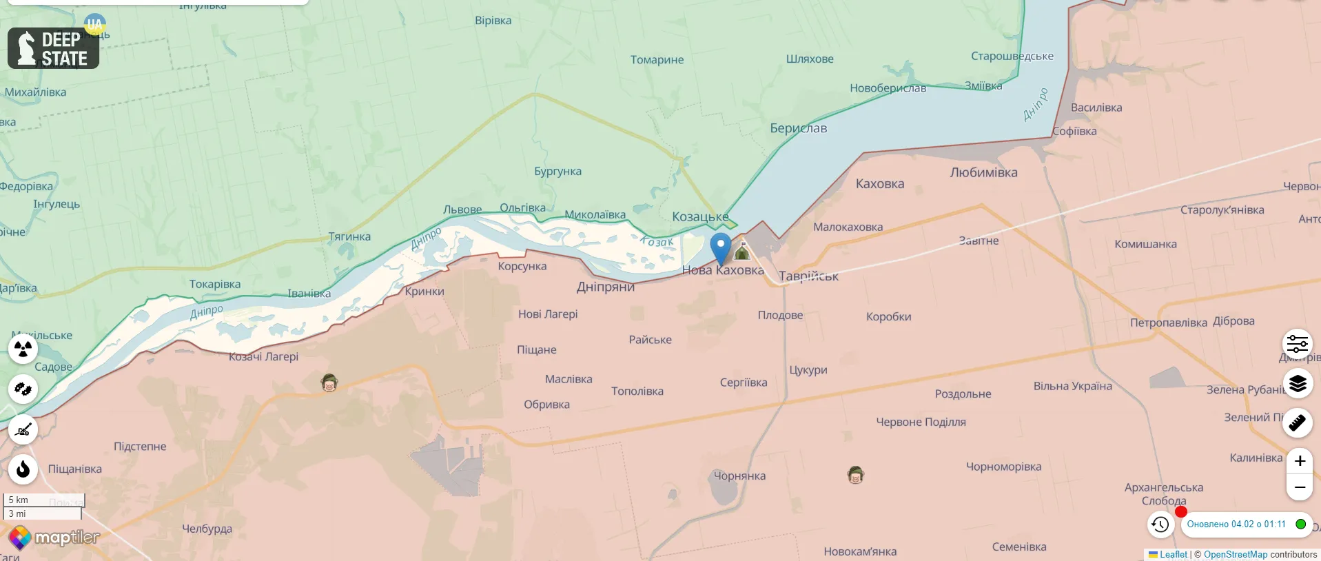 У Новій Каховці