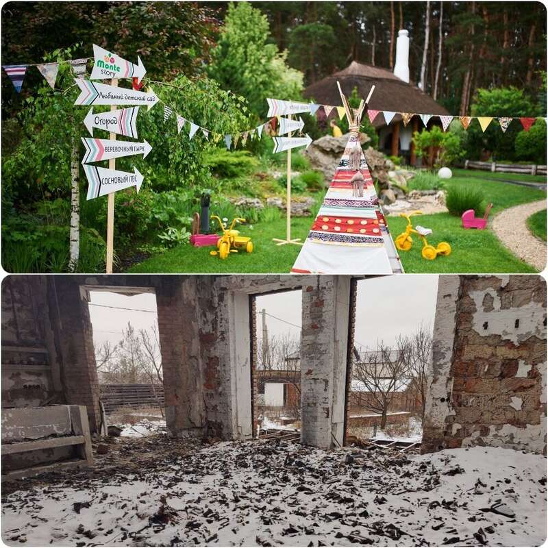 Оккупанты сожгли уникальный детсад под Харьковом: журналистка показала щемящие фото