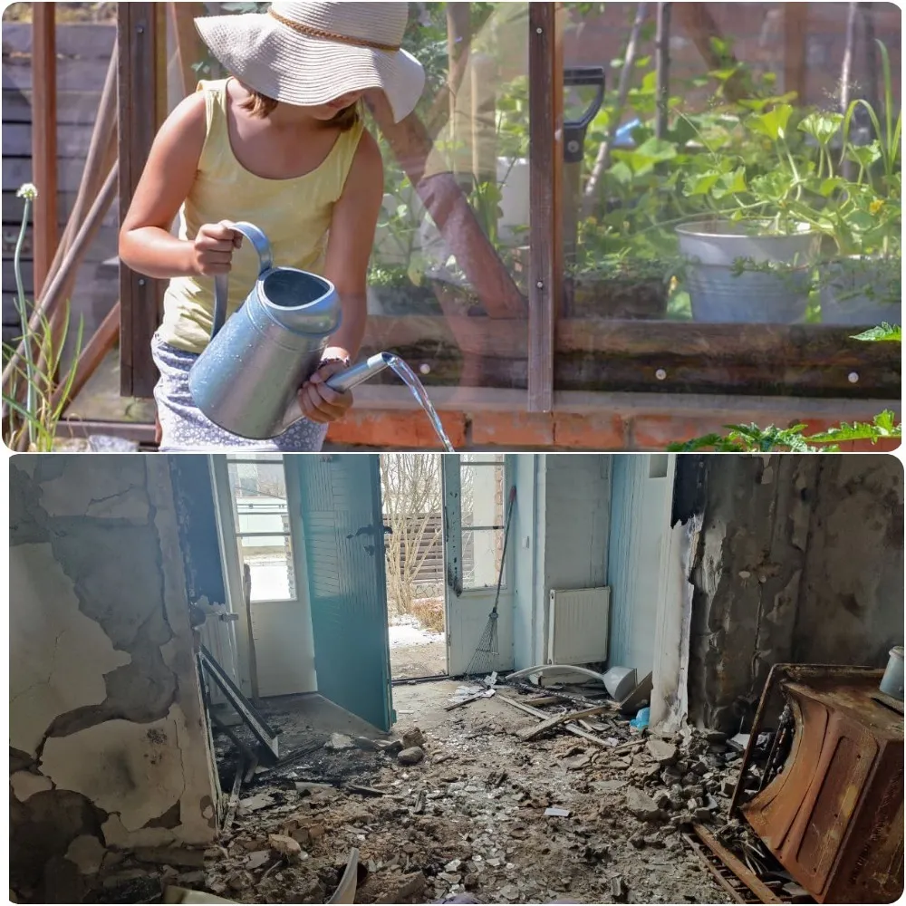 Оккупанты сожгли уникальный детсад под Харьковом: журналистка показала щемящие фото