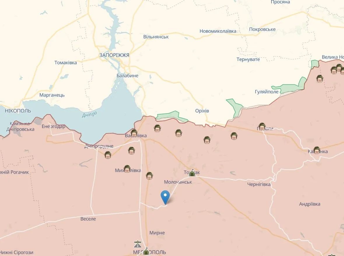 Під Мелітополем окупанти почали змушувати українців розвантажувати боєприпаси – ЗМІ dqxikeidqxitkant