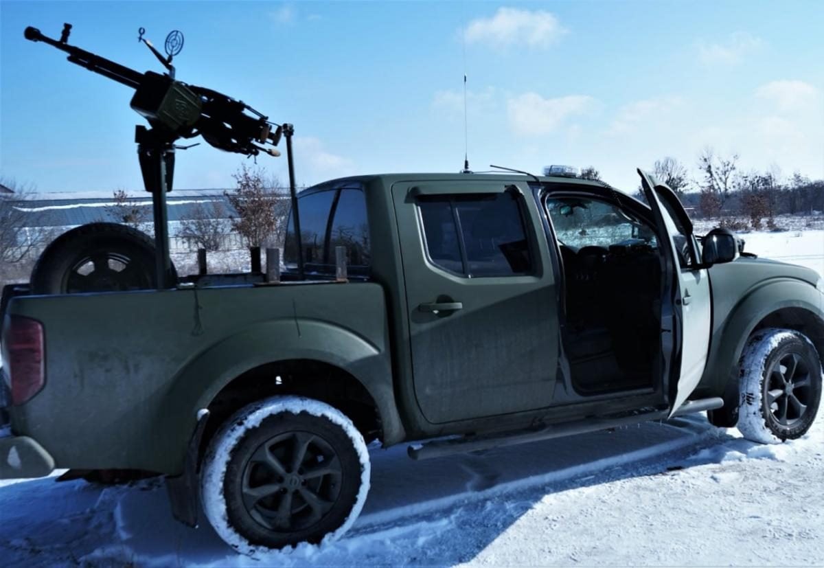 Фото Мобильная огневая группа Сухопутных войск ВСУ 09 февраля 2023