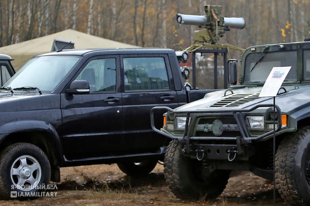 Модернизированная военная техника Беларуси