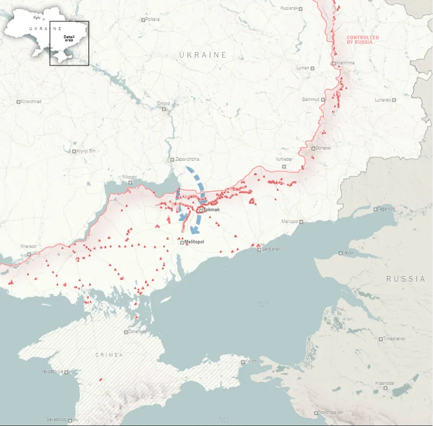 Россия может открыть новый фронт, но и Украина готовит контрнаступление – NYT