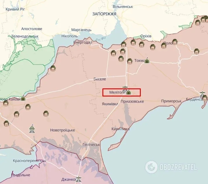У Мелітополі партизани почали роздавати колаборантам ’’чорні мітки’’: промовисті фото
