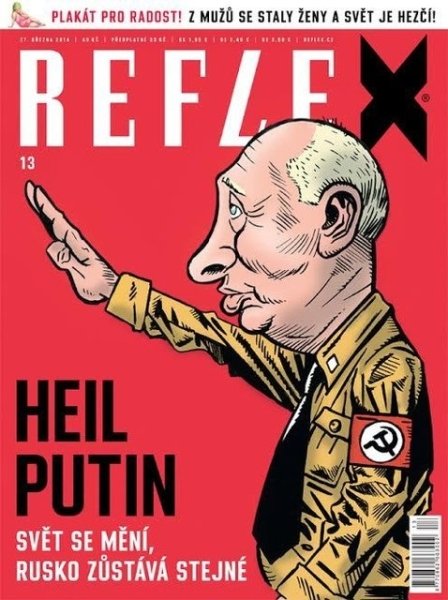 Владимир Путин, Президент России, обложка, нацизм, Reflex