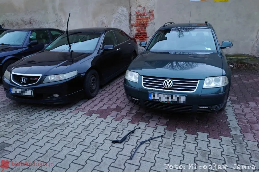 У Польщі затримано українця, який розбив кілька авто. Фото