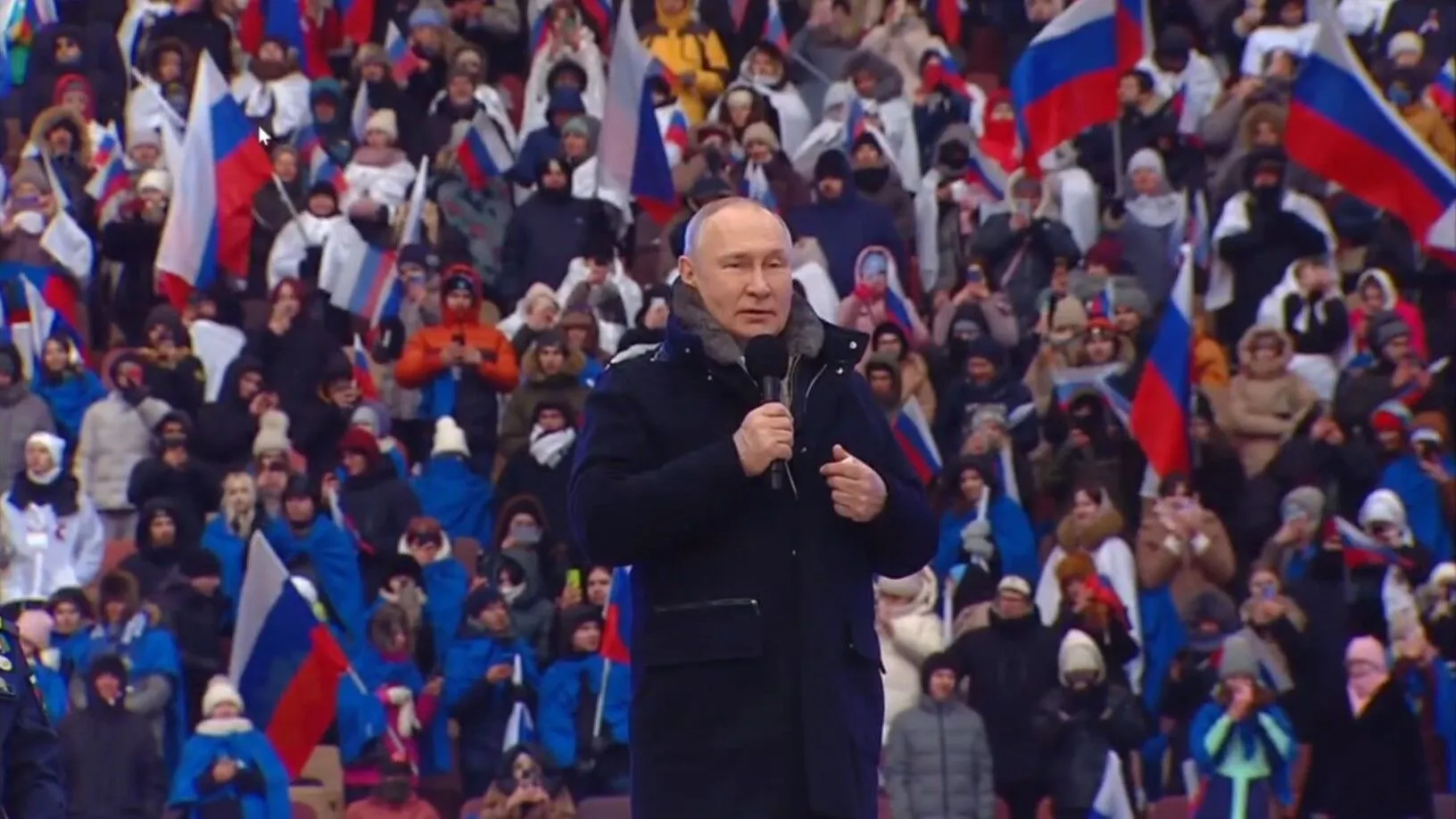 Путін у ’’Лужниках’’ знову заговорив на болючу тему про Бога і ґендерів. Відео