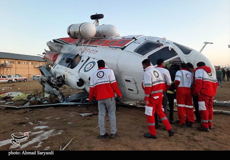 В Ірані розбився гелікоптер із міністром спорту. Фото, відео