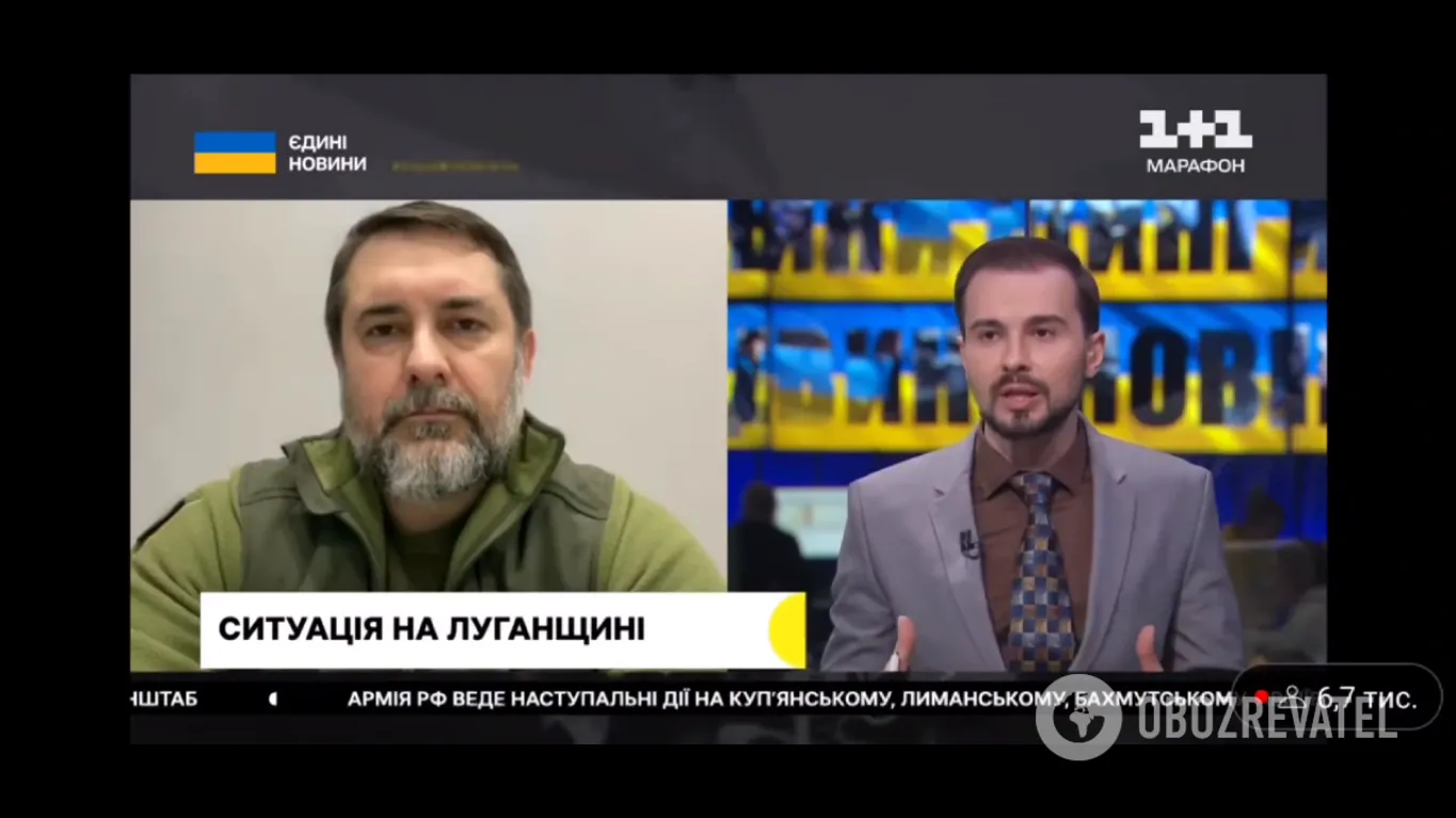 Сергій Гайдай в ефірі Єдиних новин