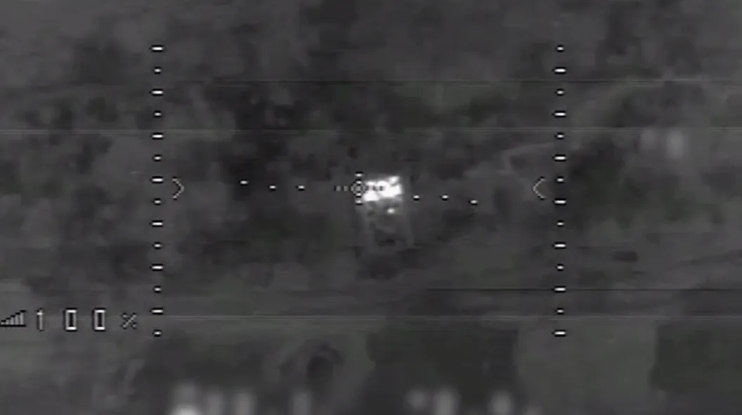 У Мінцифрі показали, як український ударний дрон знищив ворожий танк. Відео dqxikeidqxitkant