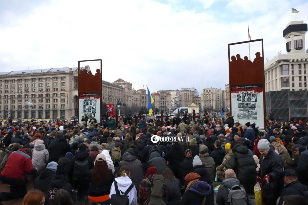 У Києві прощаються з героями-розвідниками ’’Святошей’’, ’’Аполлоном’’, ’’Непейпивом’’ і ’’Тарасієм’’. Фото і відео