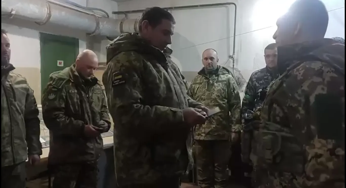 ’’Гордимся каждым воином’’: Сырский в Бахмуте вручил награды защитникам. Видео