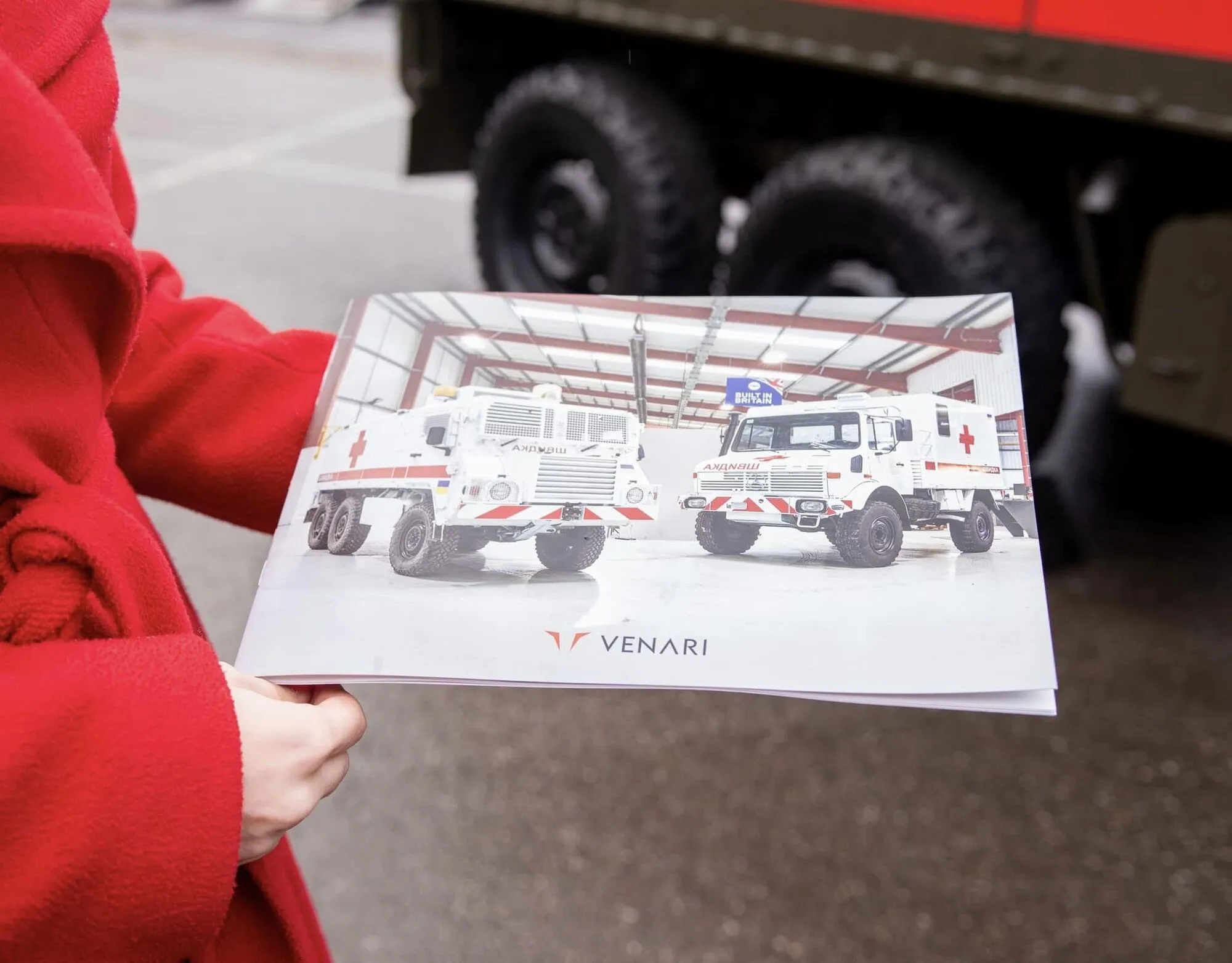 Люксембург передав Україні партію броньованих швидких. Фото