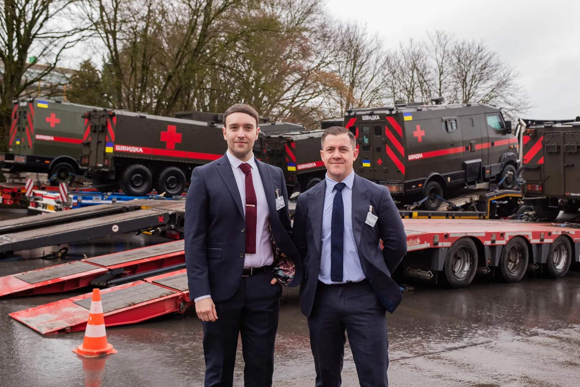 Люксембург передал Украине партию бронированных скорых. Фото