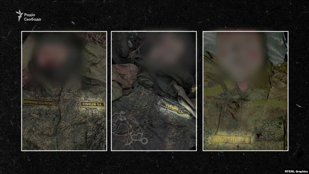 Багато трупів російських військових пролежали в Мощуні аж до кінця всієї битви. Зокрема, тіла матросів із 155-ї бригади із Владивостока – Чернадчука, Кузнецова, Туранова