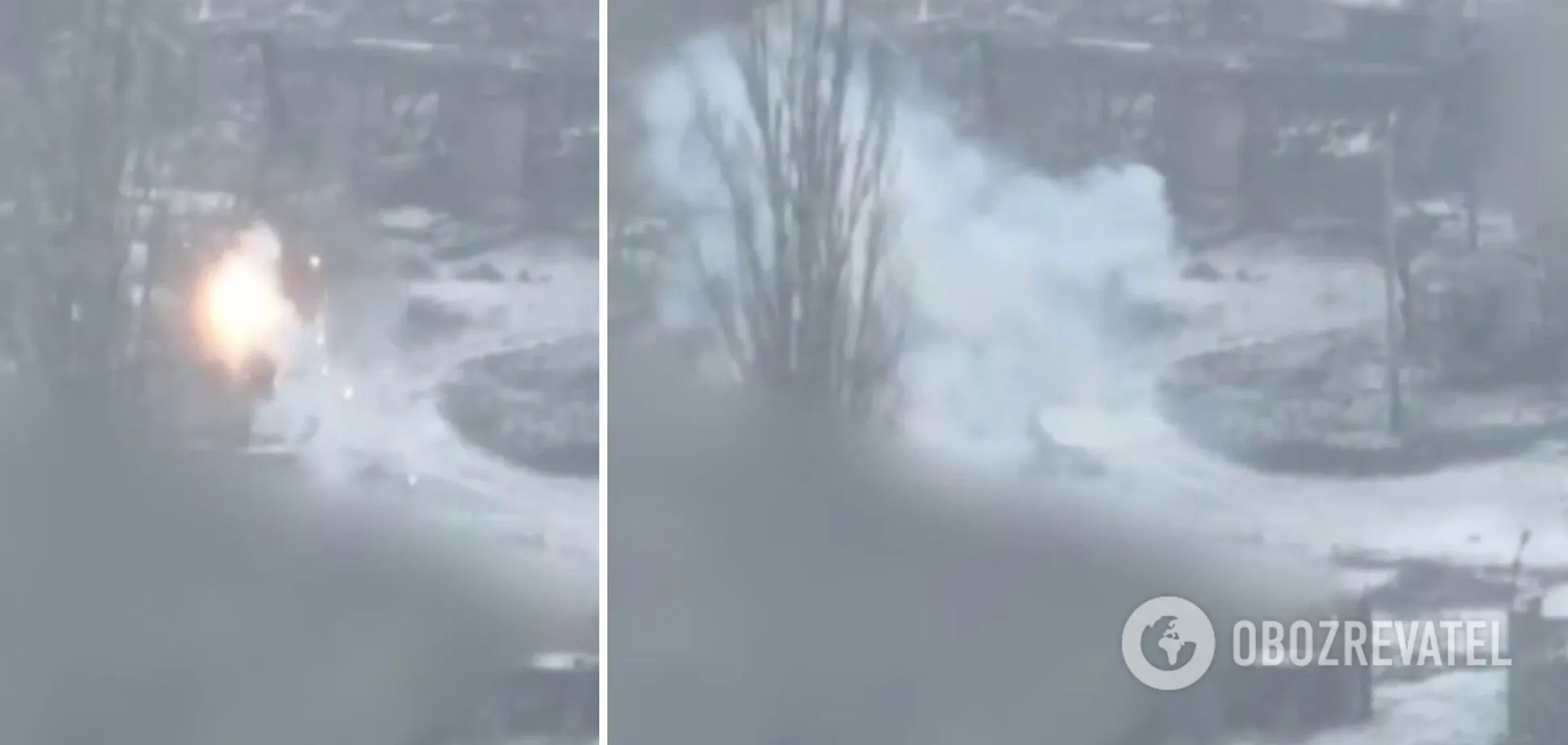 Воїни ЗСУ точно відпрацювали за позицією окупантів та знищили ворожий склад БК. Відео dqxikeidqxiqqeant